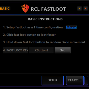 RCL Fast loot Script
